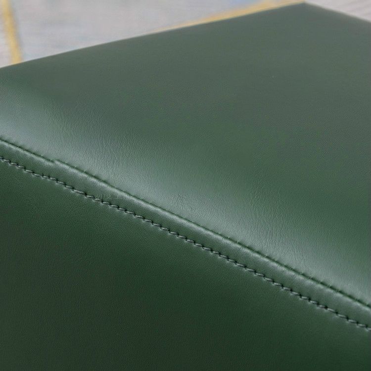 Modern Leather Standard Solid Color Stain Resistant Standard for Drawing Room