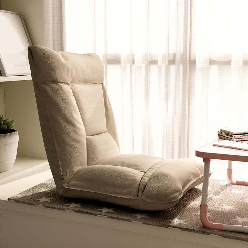 Solid Color Armless Chair Convertible Chair for Living Room/Bedroom