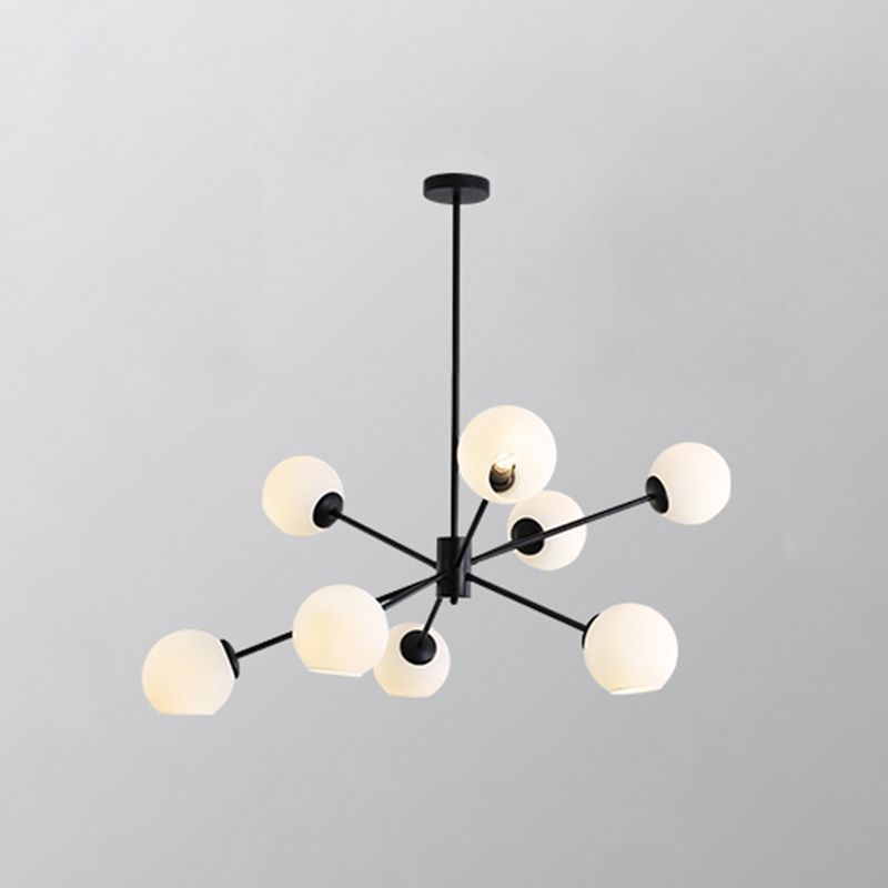 Nordisch moderne einfache leichte Luxusstil Anhänger Kronleuchter Licht für Wohnzimmer