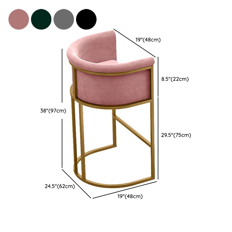 Glam Style Bar Set 1/3/5 Pieces Faux Marble Pub Table with Solid Back Stool