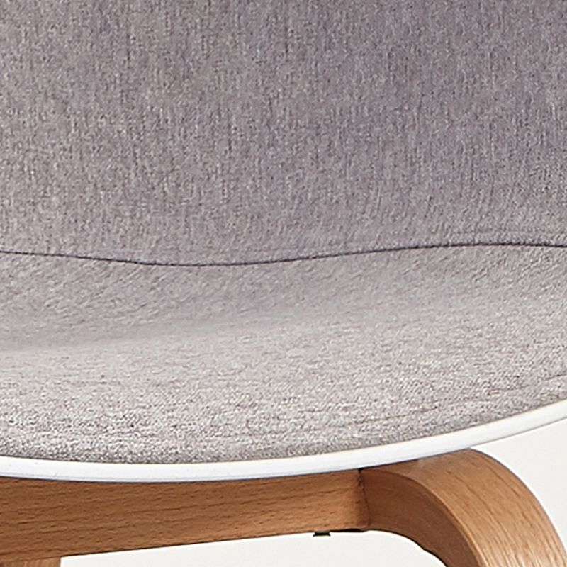 Arm Dining Chairs Modern Style Wooden Side Chairs for Dining Room
