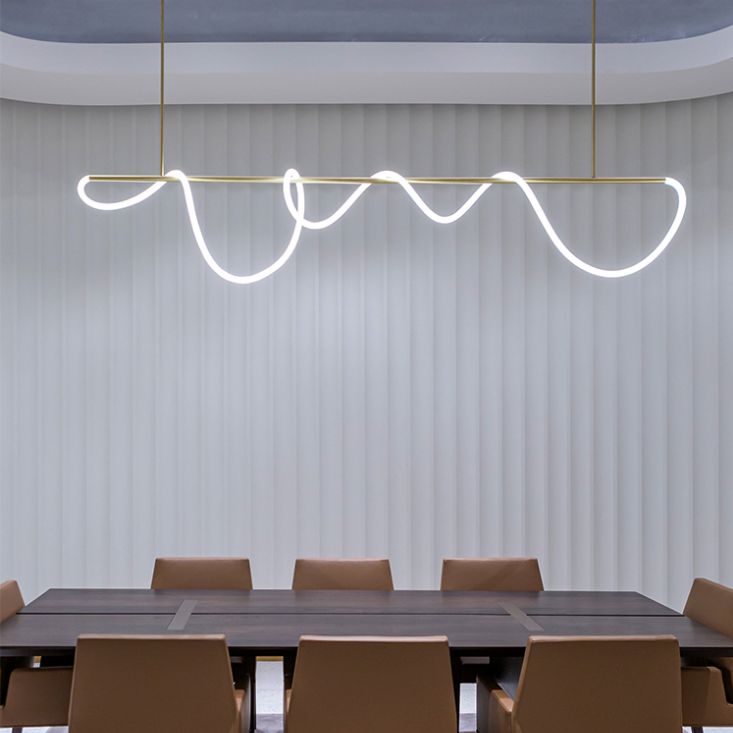 Noordse moderne eenvoudige stijl hanglampje kroonluchter verlichtingsarmatuur voor eetkamer