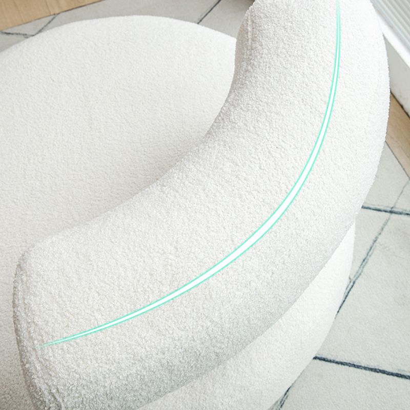 Modern Pillow Back Armless Living Room Solid Color Parsons Chair