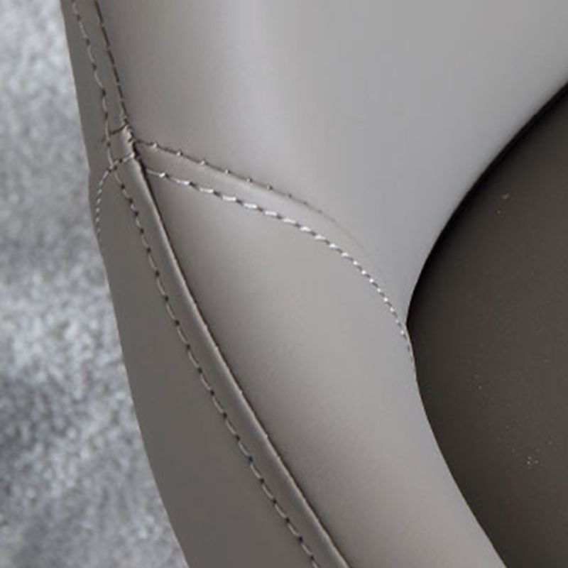 Contemporary Dining Chair Dining Arm Side Chairs for Kitchen with Metal Legs