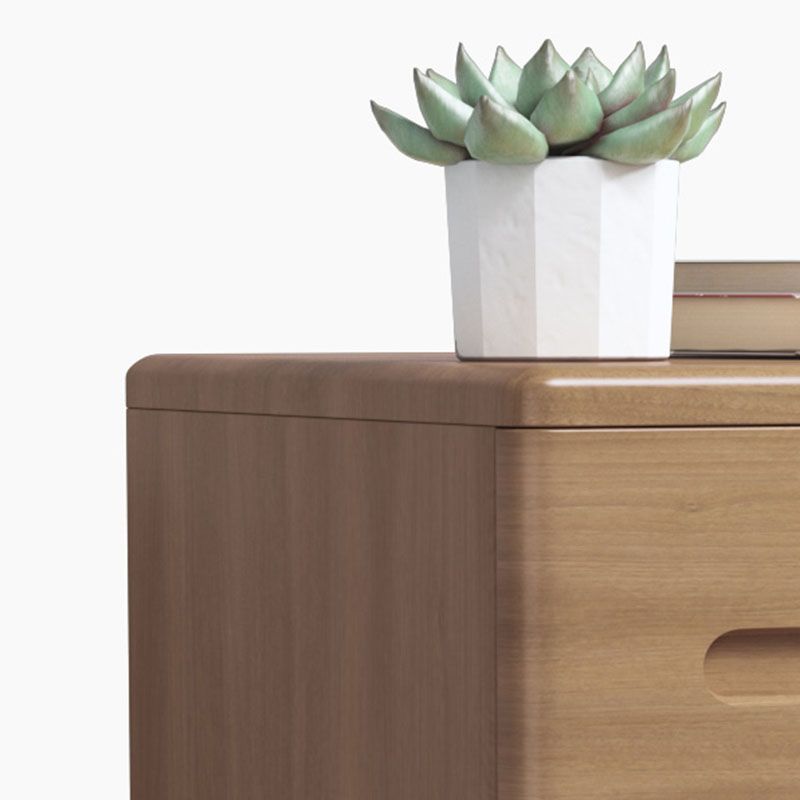 Modern Storage Chest Dresser Solid Wood Dresser with 3 Drawers