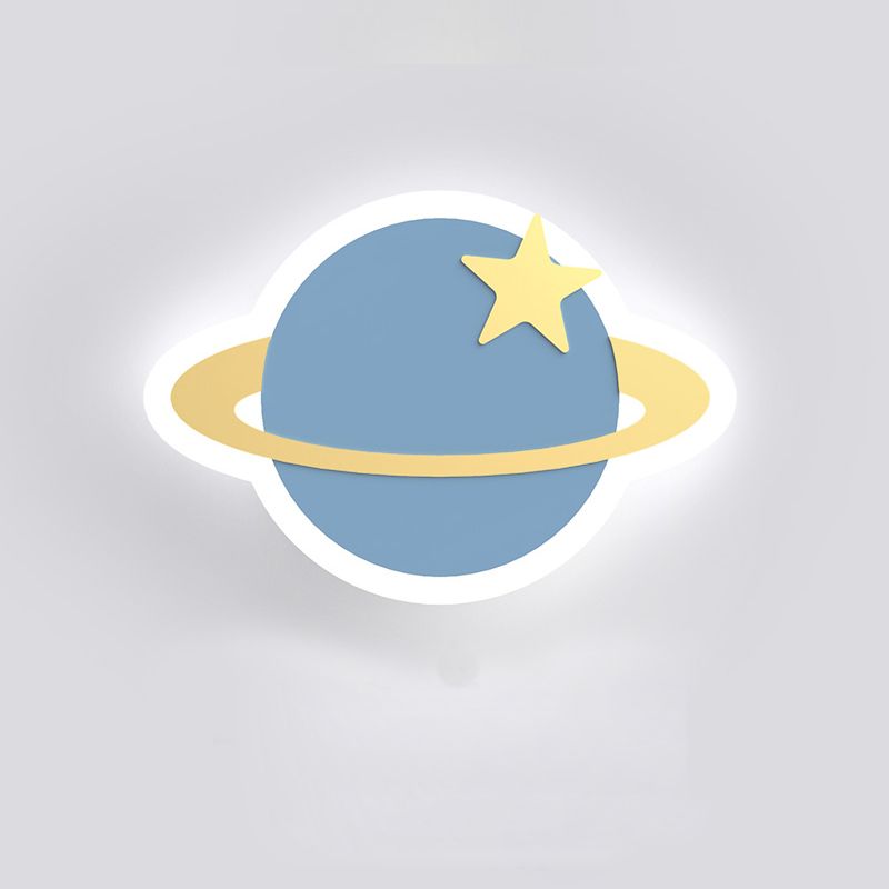 Forma di nuvola Acrilico Disconce Led Cartoon Cartoon per bambini Luce murale camera da letto