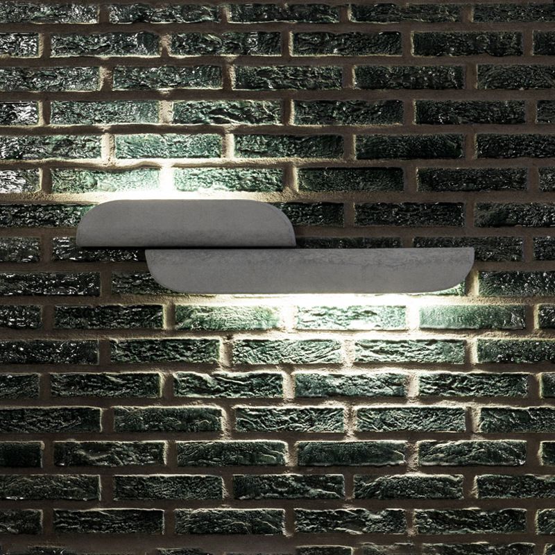Contemporary Aluminum Wall Light Water Proof 3.5" High Wall Washer for Outdoors