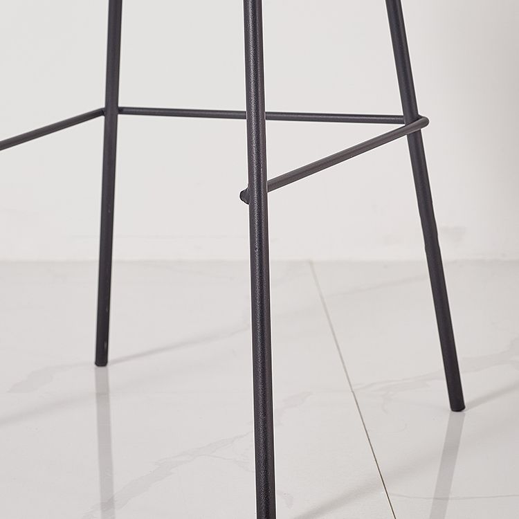 Modern Style Metal Bar-stool Bucket Counter Bar Stool for Home