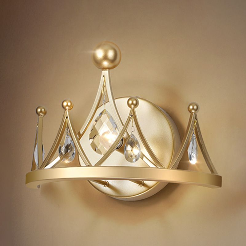 Postmoderne 1 Tête Murce Conce Golden Mur Murd Lightture pour le salon