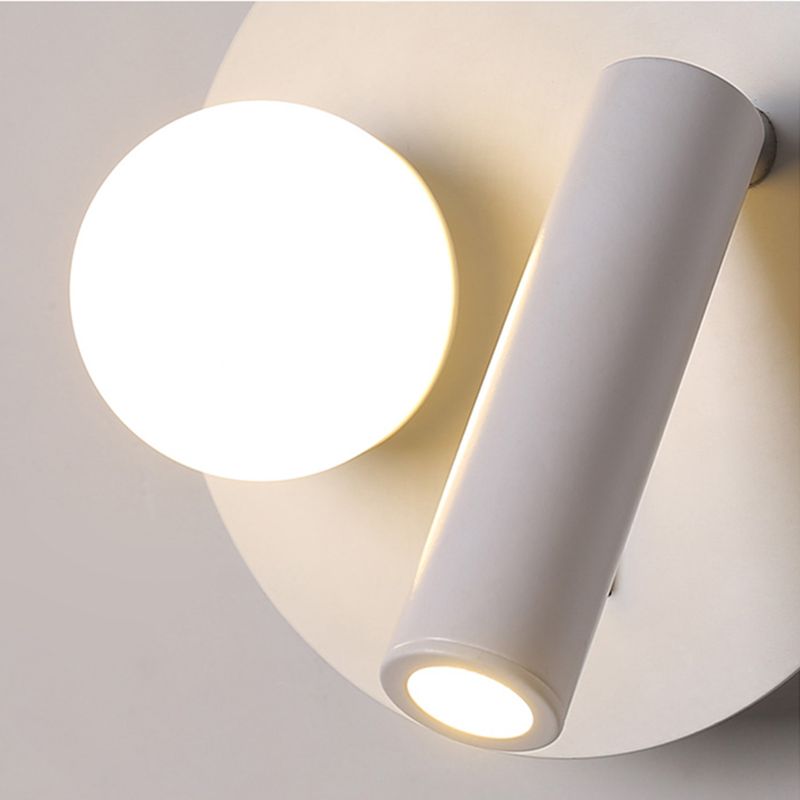 Wandleuchte Leuchte zeitgenössische weiße Wandleuchte für Schlafzimmer Lesen Licht