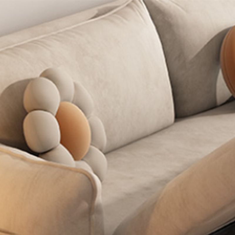 Scandinavian Styled Square Arm Sleeper Sofa Faux Leather Sofa Bed