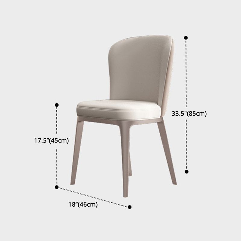 Nordic 1/2/5/7 Pieces Rectangle Dining Set Sintered Stone Dining Table with Leather Chairs