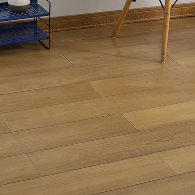 Contemporary Wood Tile Smooth Rectangle Teak Wood for Living Room