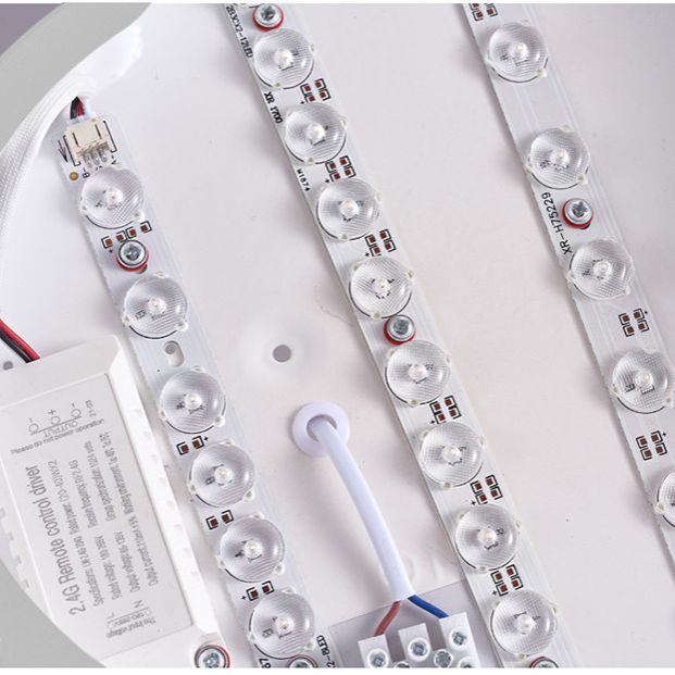 Luz de techo empotrada moderna LED de acrílico con luz de techo empotrada para dormitorio en la nube