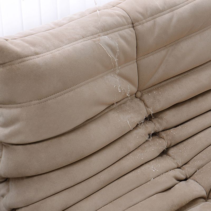 Contemporary Parsons Chair with Sewn Pillow Back Armless Chair