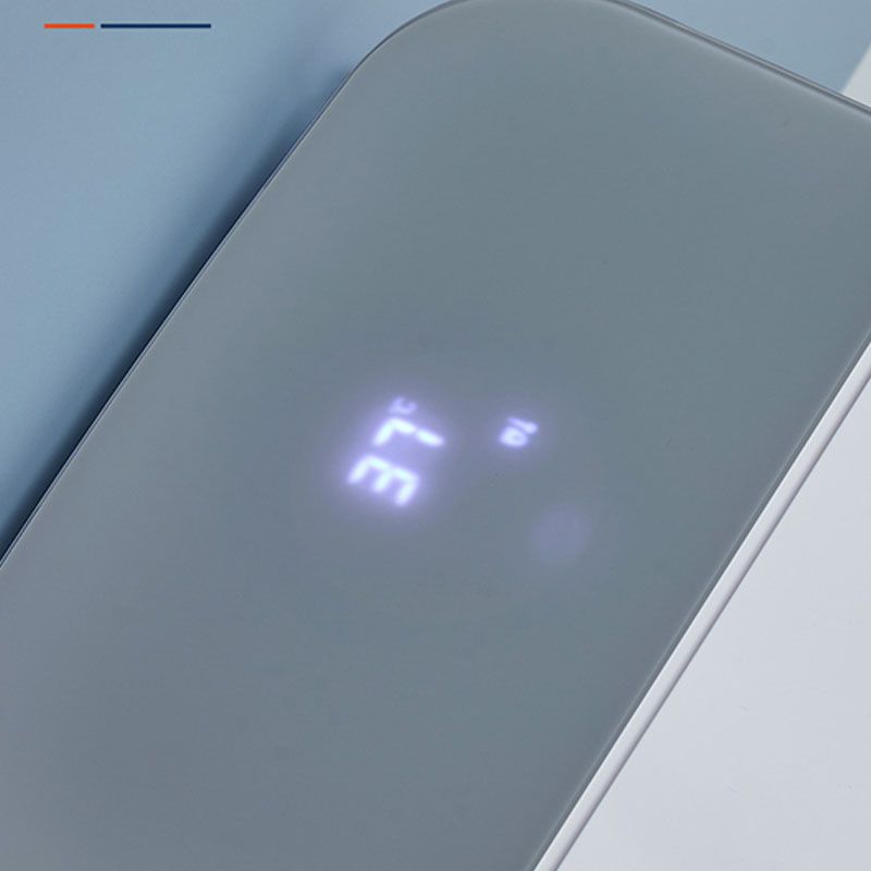 Elongated Floor Mount Bidet White Temperature Control Floor Standing Bidet with Remote