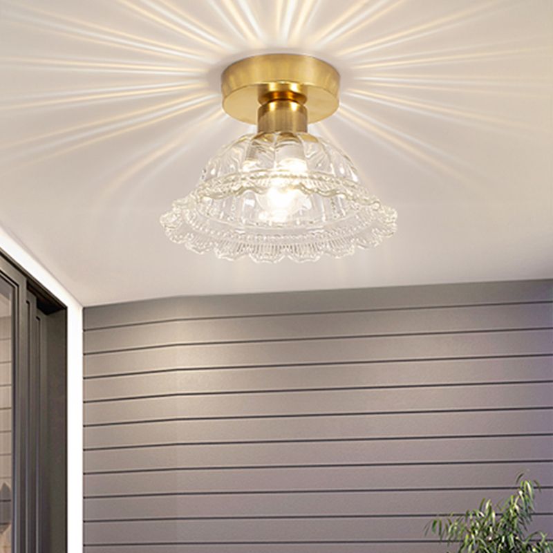 Contemporáneo de lámparas de lámpara de descarga múltiples 1 luces de montaje de luz de luz en oro