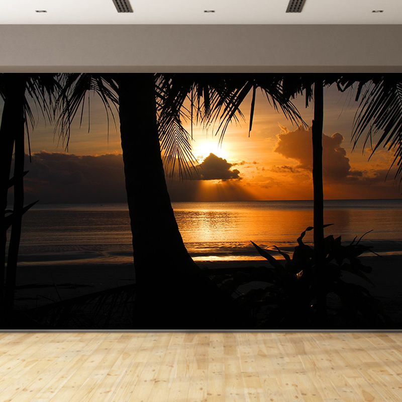 Decorative Wall Mural Wallpaper Tropical Landscape Sitting Room Wall Mural