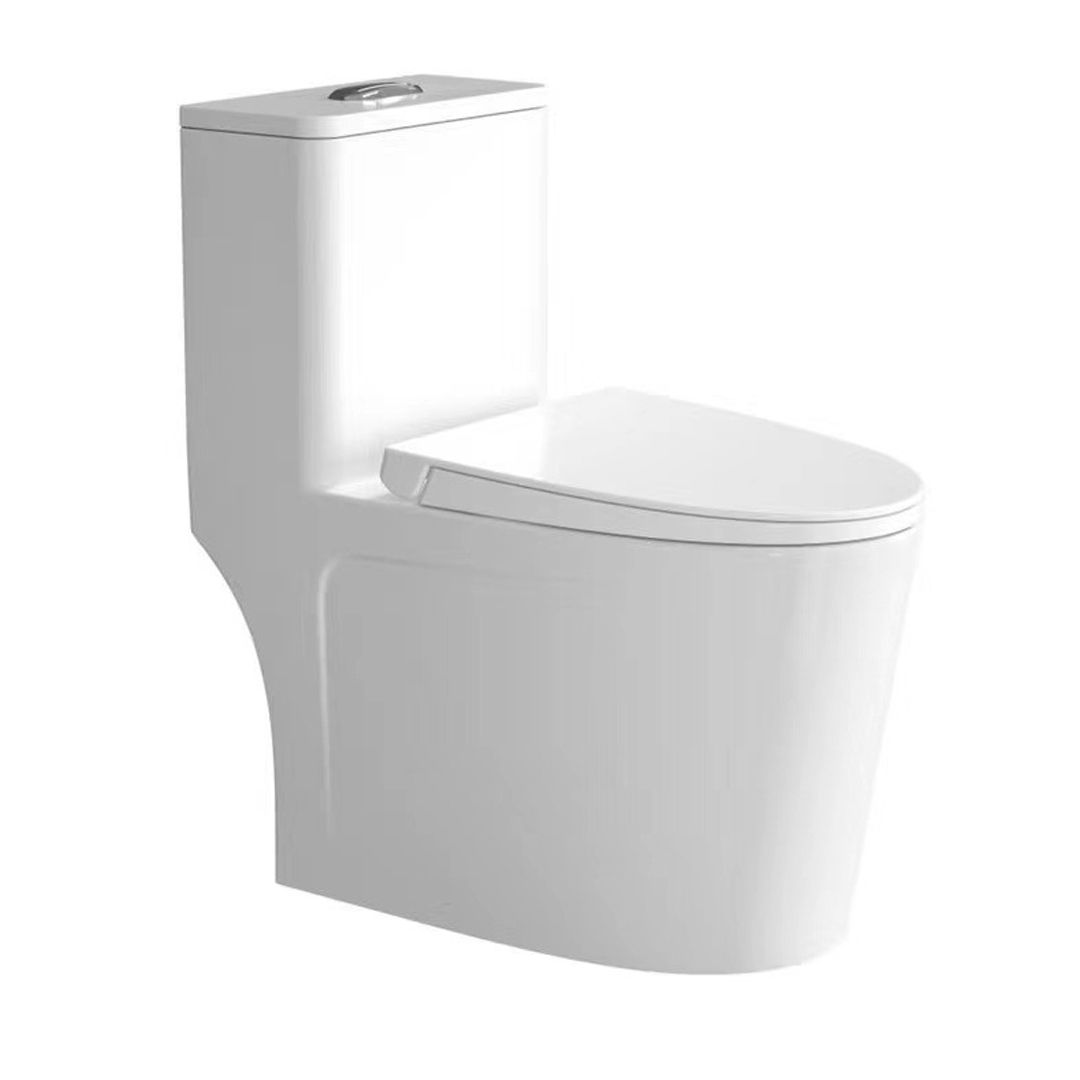 Modern Siphon Jet Toilet Bowl White Bidet Toilet with Seat for Bathroom