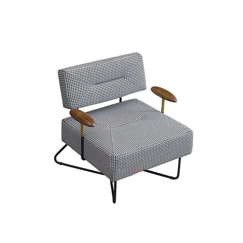 Chenille Arm Chair 29.92" Wide Arms Included Accent Armchair
