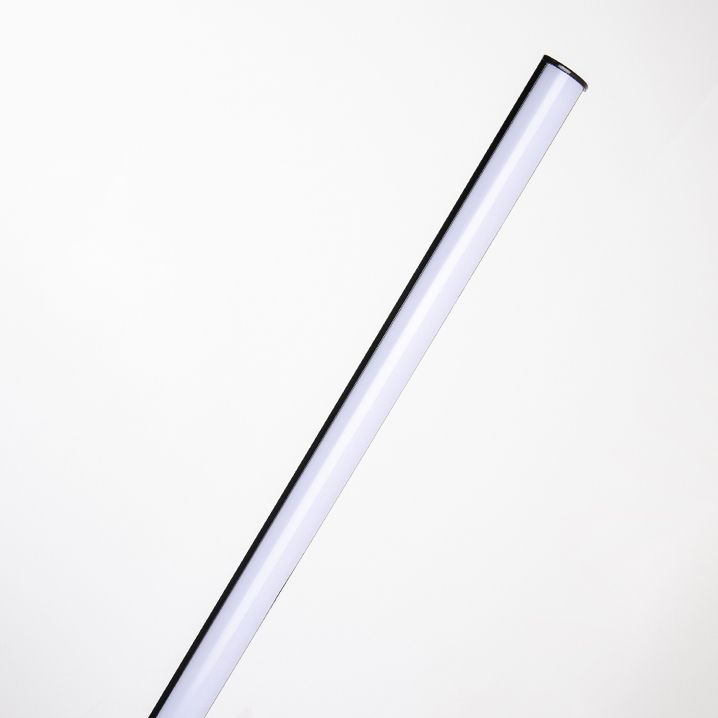 Luminaires de plancher de colonne Métal de style moderne 1 lumière du sol lumineux