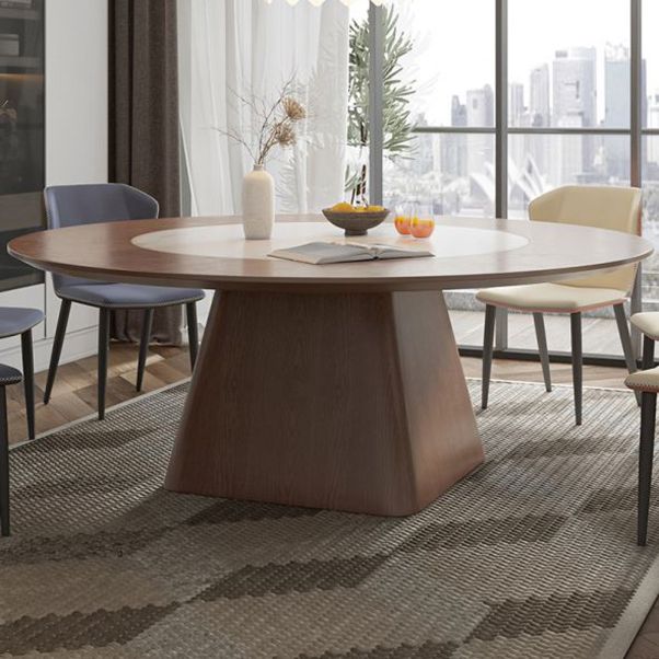 Modern 1/4/6/7/8/9 Pieces Dining Set Sintered Stone Dining Table Set with Leather Chairs