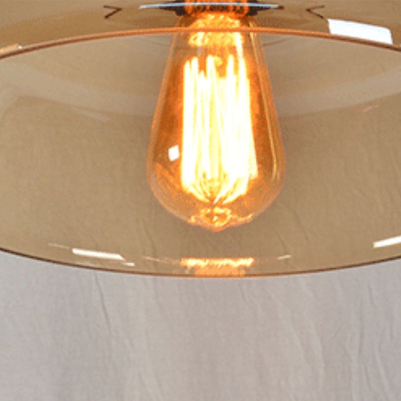 Luz de techo de vidrio Room Deding Room One Light Light Modern Hanging Light