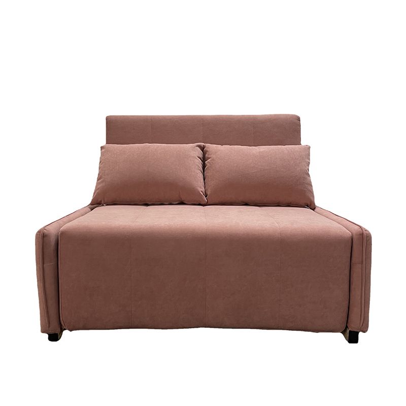 Pillow Included Convertible Sofa Foldable Futon Sofa Bed with Storage