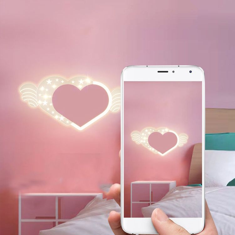 Lampade a parete geometrica in stile contemporaneo 1 metallo 1 lampada a LED LAD