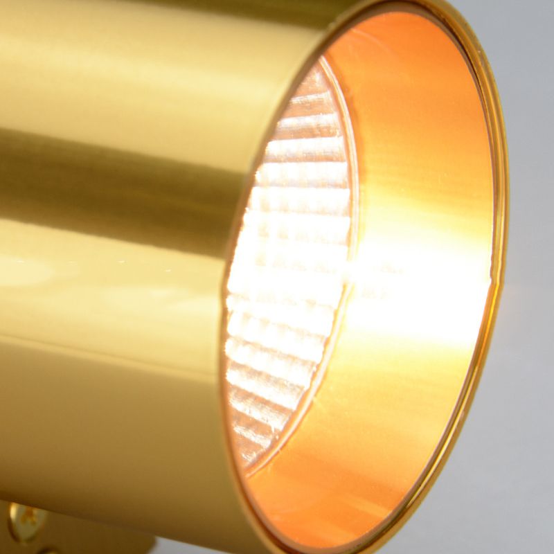 Modern Style Cylinder Wall Light Sconces Metal 2 Lights Wall Washer Sconce