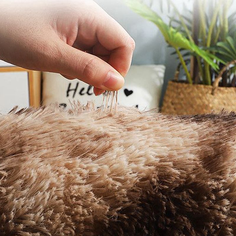 Comfort Tie-Dyed Pattern Carpet Polyester Area Rug Non-Slip Backing Indoor Carpet for Living Room
