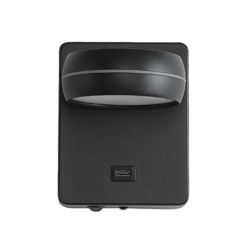 Metal Geometric Wall Sconce Contemporary 1 Light Wall Light Fixture for Bedroom