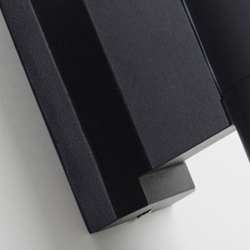 Modernism Wall Sconce Cylinder Outdoor Sconce Light Fixture for Courtyard