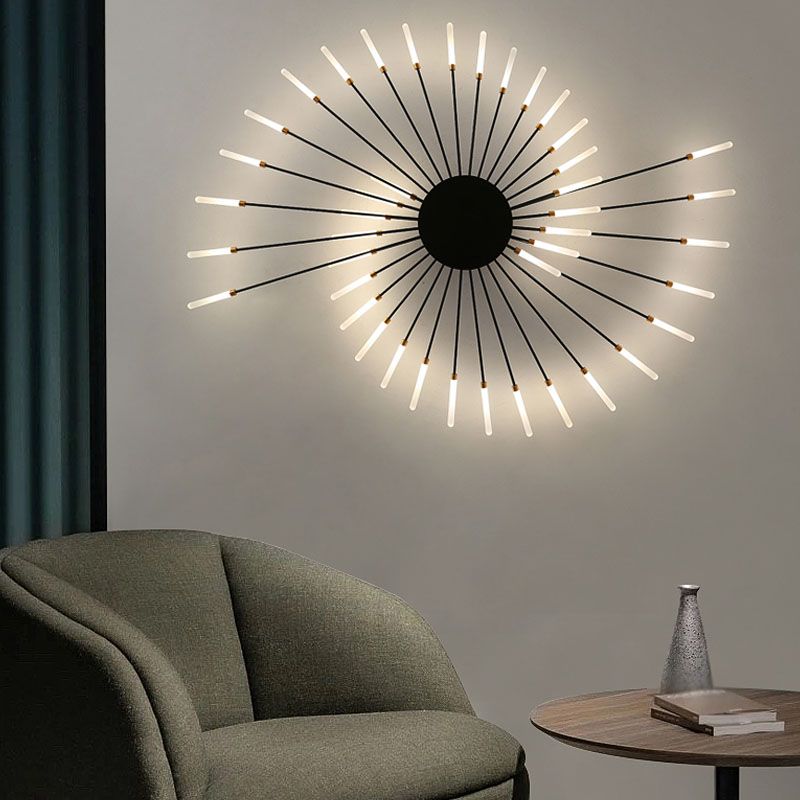 Simplicity Flush Mount Light Sputnik LED Ceiling Light Fixtures for Living Room