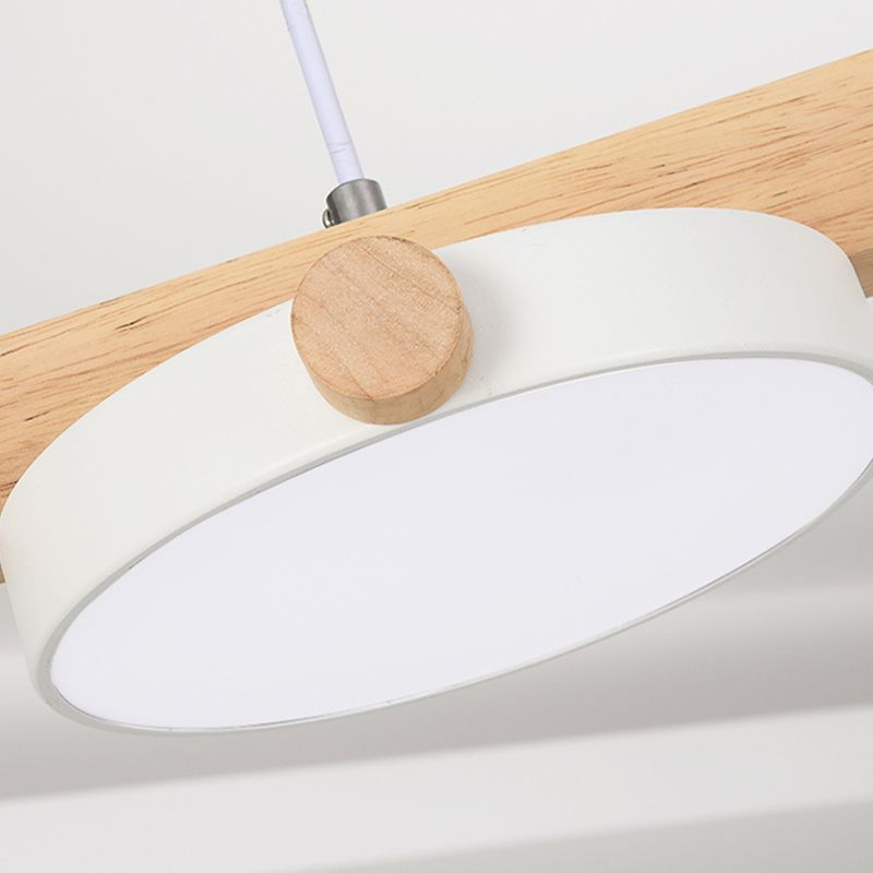 Contemporary Island Light Colorful LED Pendant Lighting Fixture for Dining Room