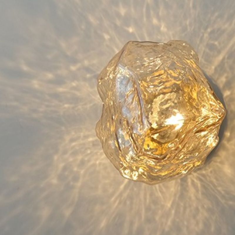 Modern Style Wall Lamp Glass Wall Sconce Lighting for Living Room