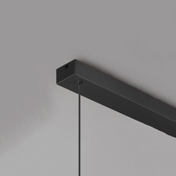 Lineare Form Island Lichter zeitgenössischer Stil Metal 2 Light Island Lighting