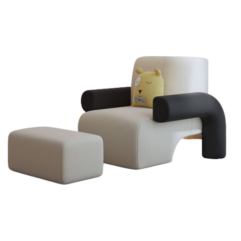 Arm Chair Recessed Arms Included Chair for Living Room, 35.43" Wide