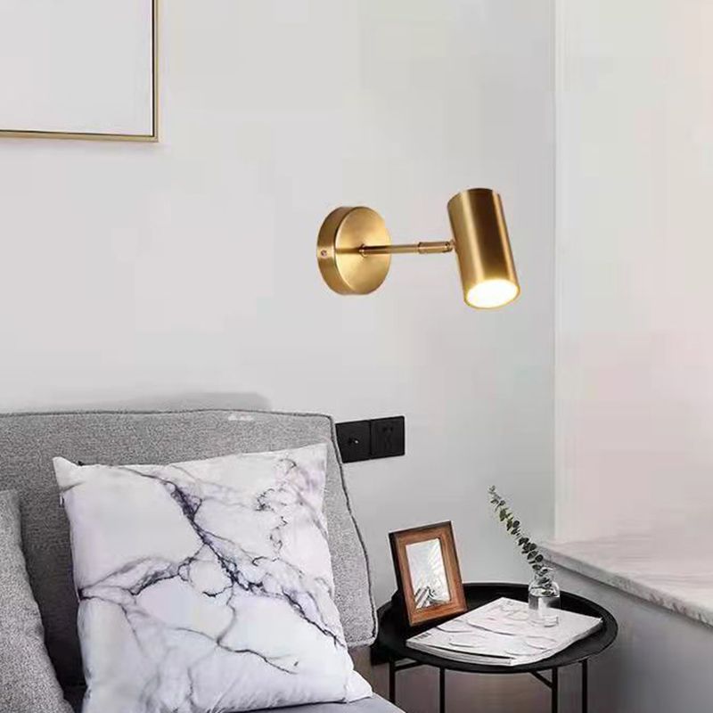 Sconce Light Fixture Minimalist Style Metal Wall Lighting Fixture