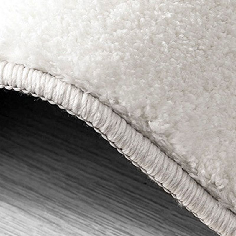 Black Modern Carpet Polyester Striped Carpet Non-Slip Backing Carpet for Living Room