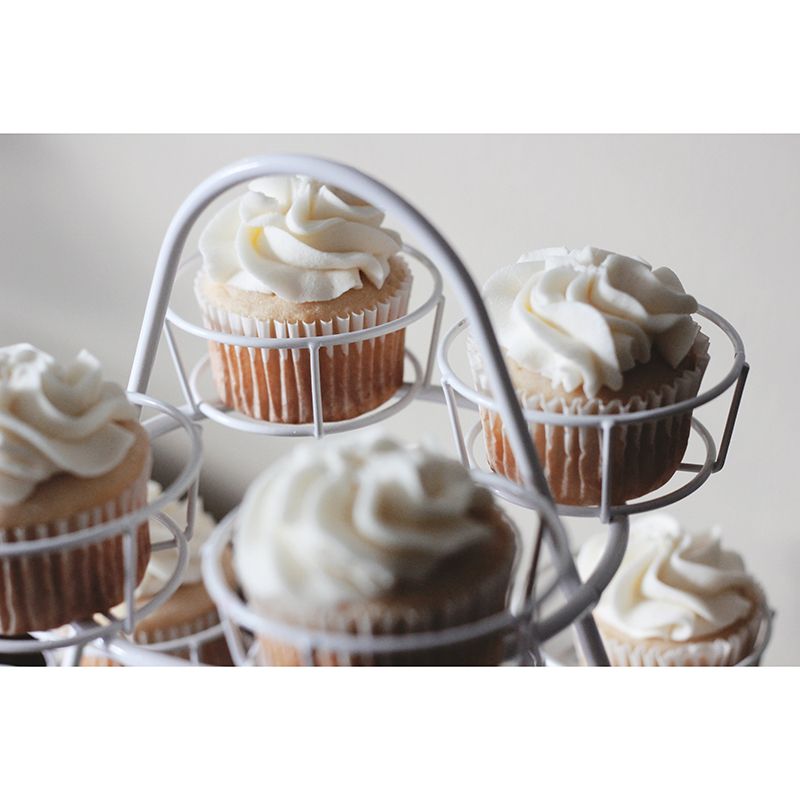 Cup Cake Mural Wallpaper Simple Mildew Resistant Commerce Shop Decoration