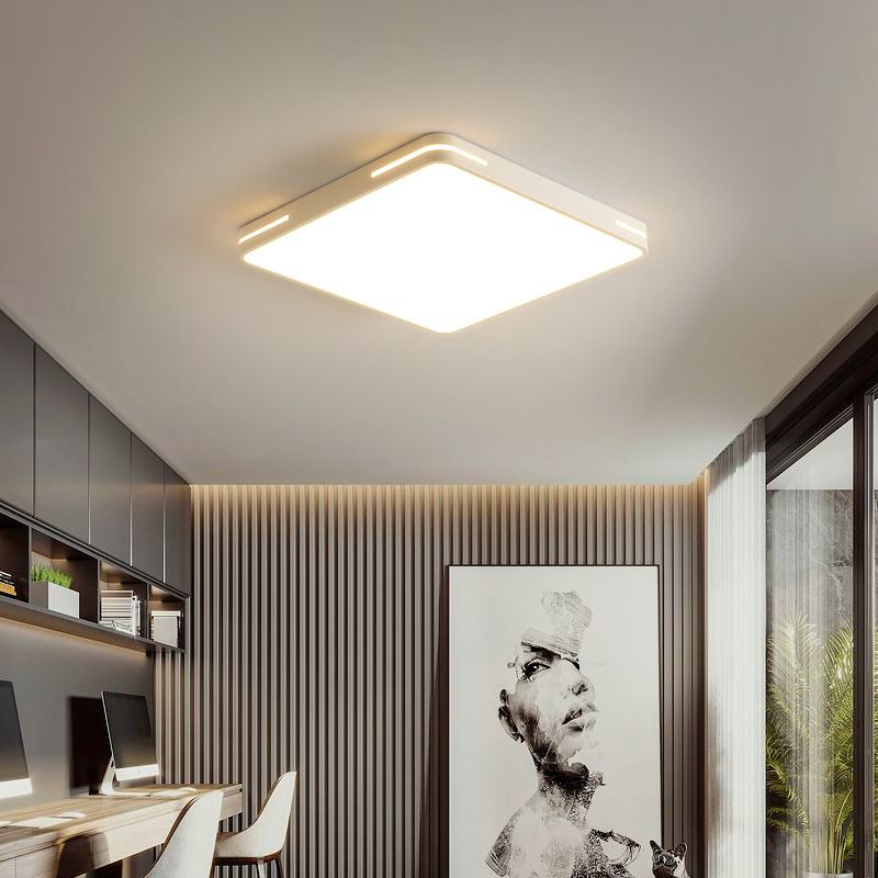 Modern Minimalist Style Flush Mount Light Fixtures Acryl 1 Light Flush Mount für Wohnzimmer