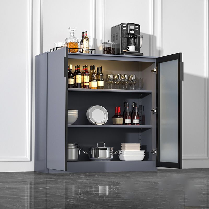 Glam Style Sideboard Table with Locking Drawers Storage Sideboard for Dining Room