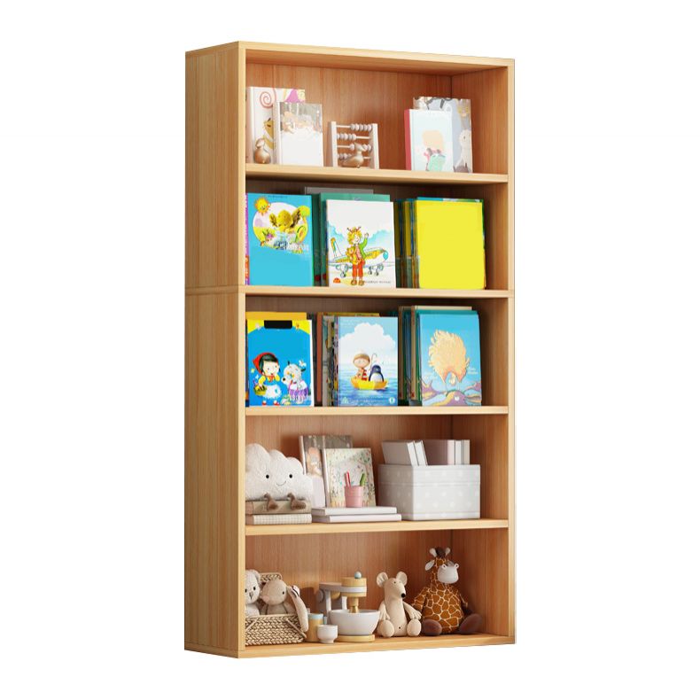 Scandinavian Artificial Wood Bookcase 9" Wide Home Standard Bookshelf