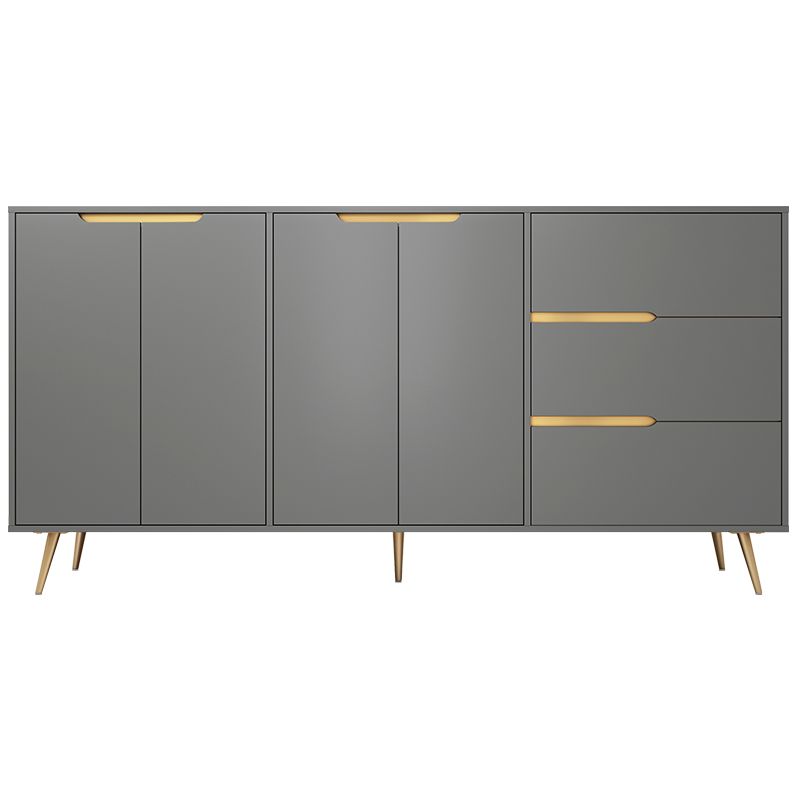 Engineered Wood Sideboard Table Modern Buffet Sideboard for Kitchen