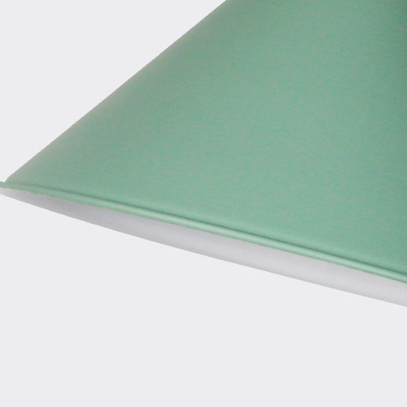 Forme de cône en métal Lumières suspendues modernes Macaron Macaron 1-Light Hanging Mount Fixture