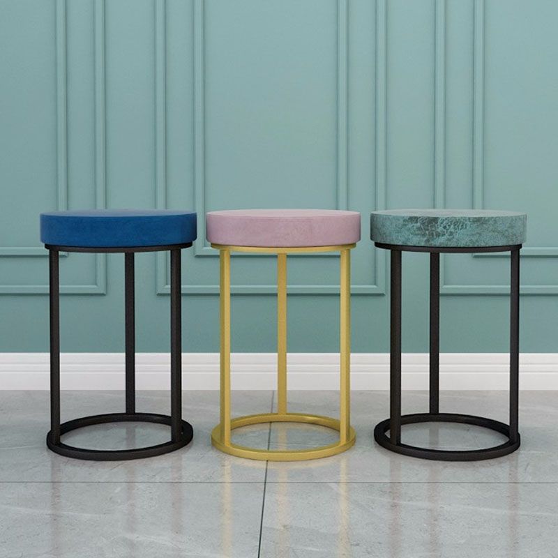 Contemporary Round Shape Standard Stain Resistant Indoor Standard