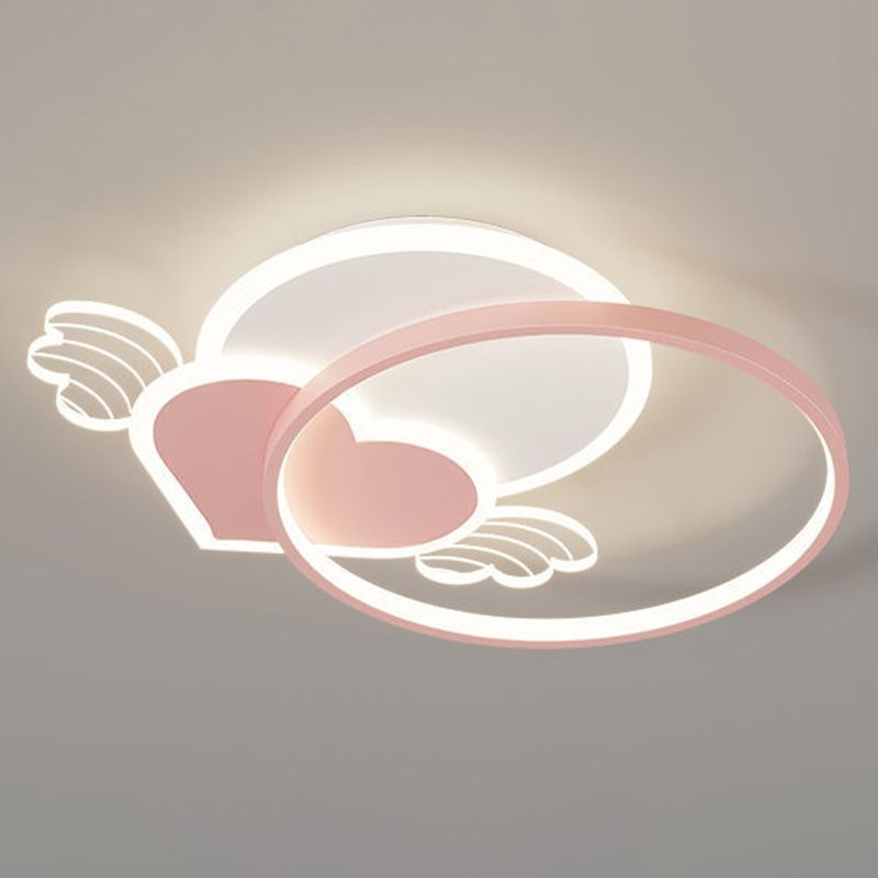 Ange encastré plafonnier moderniste acrylique chambre à coucher encastré plafonnier