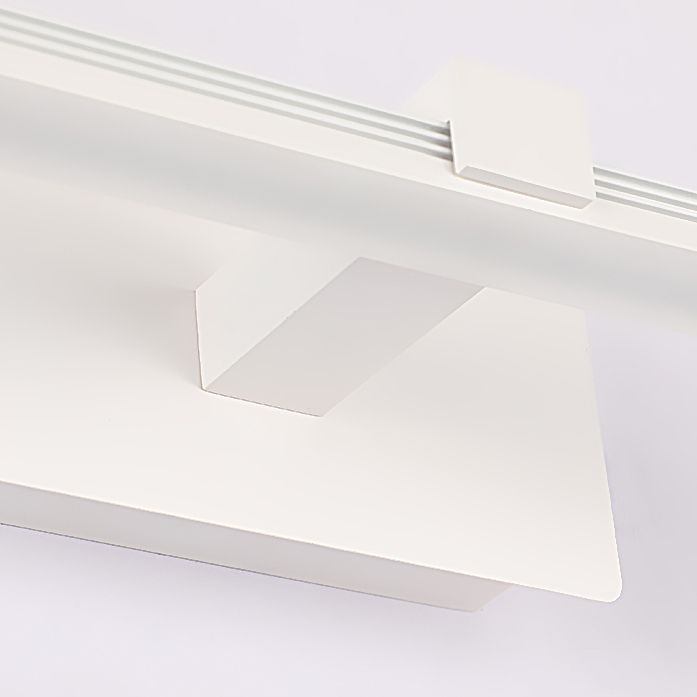 Lampada a specchio da trucco in metallo semplice moderno per bagno