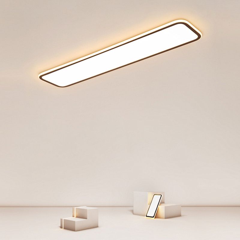 Metalen flatpanel verzonken plafondverlichtingsarmaturen Minimalistische kantoorverzonken plafondlamp